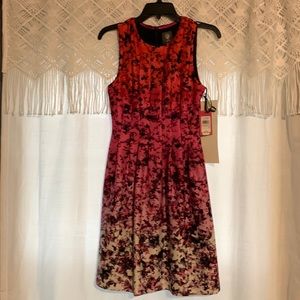 Vince Camuto Pink Floral Dress